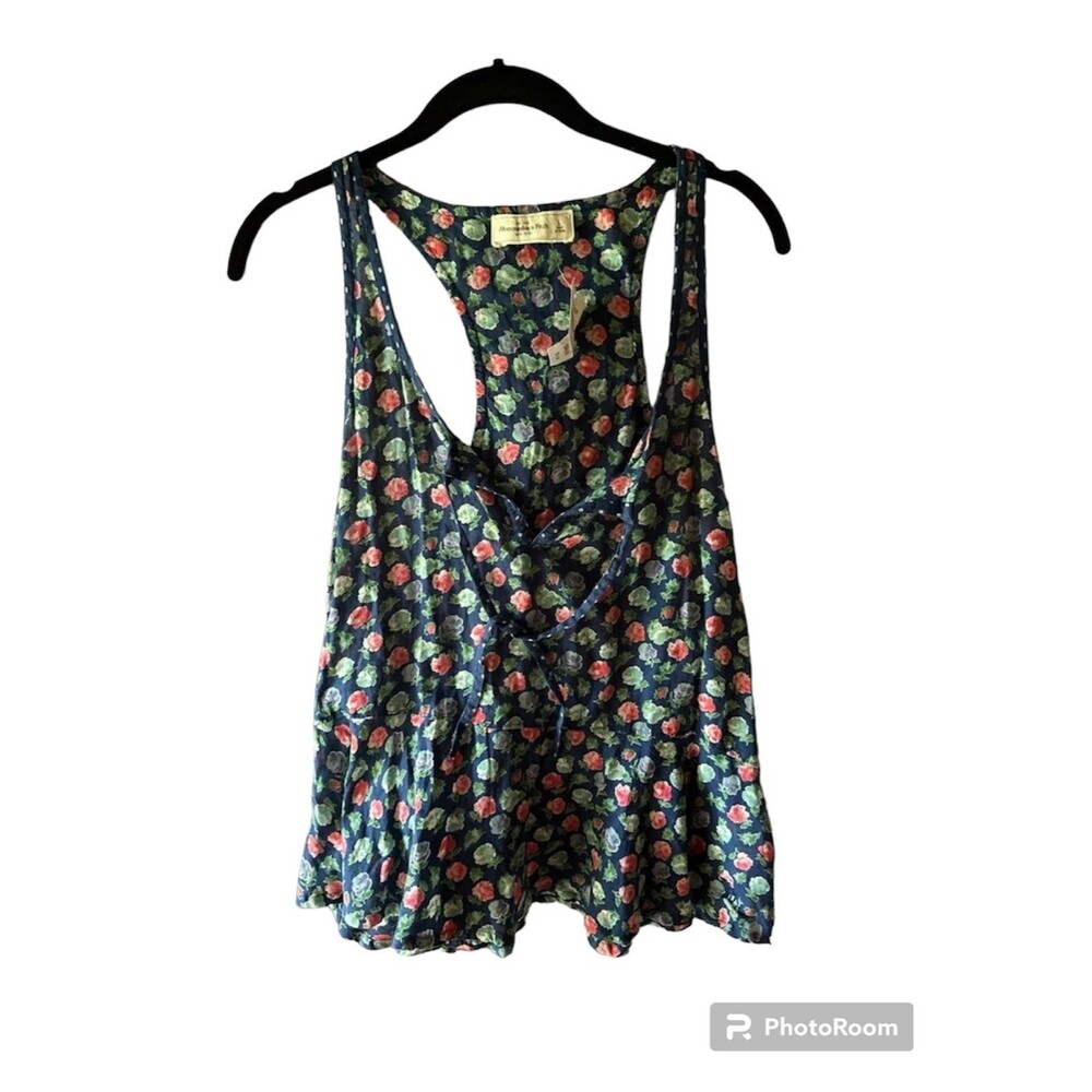 Abercrombie Floral Top NWT